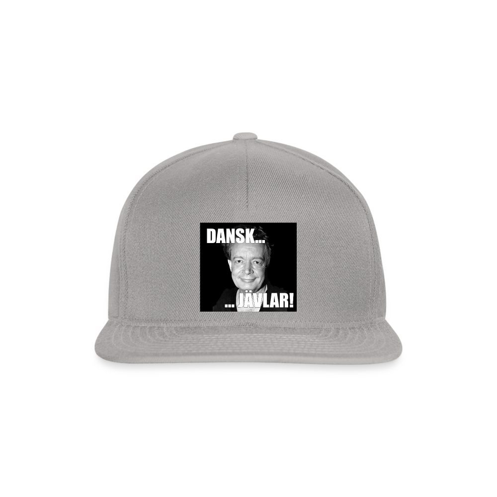 Danskjävlar (Snapbackkeps-edition) - grafitgrå/grafitgrå