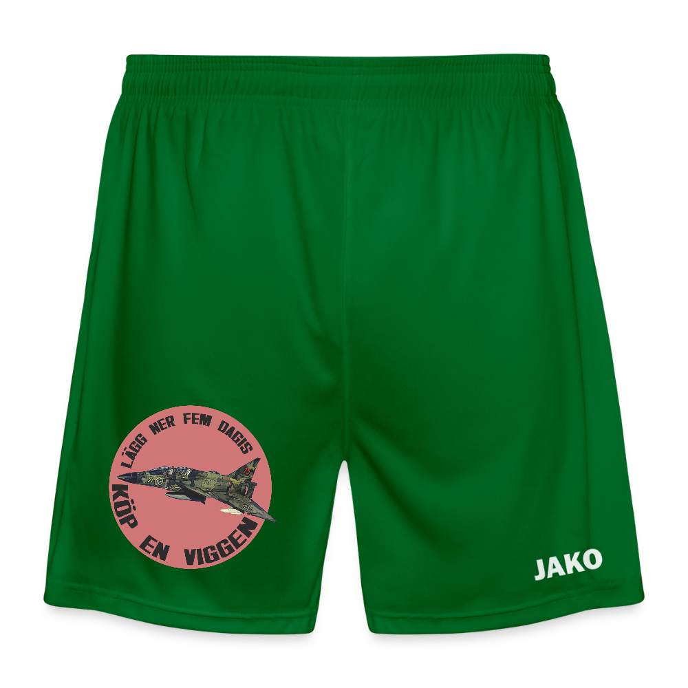 Lägg ner fem dagis - köp en Viggen (Sportshorts - herr) - kellygrön