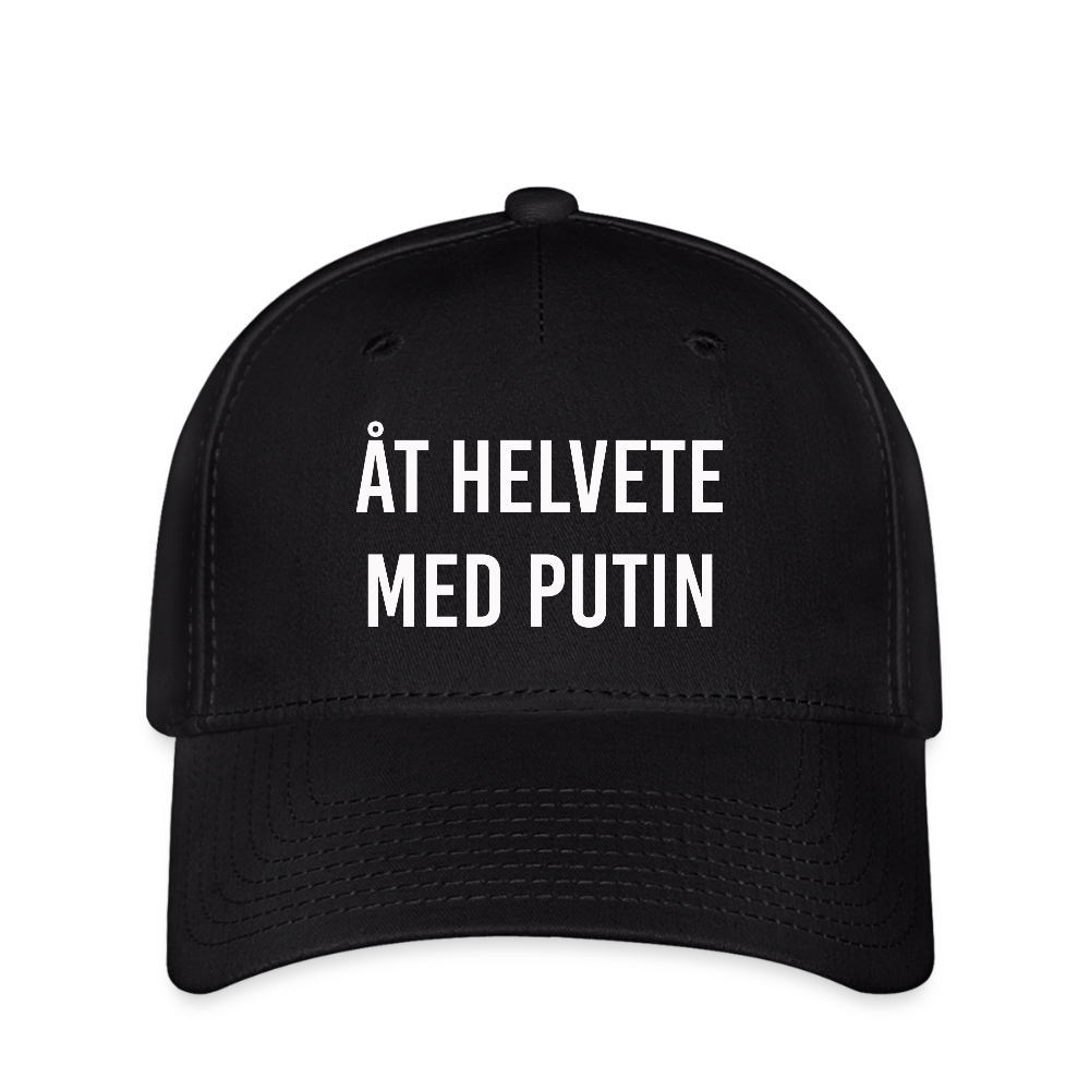 Åt helvete med Putin (Flexfit keps) - svart