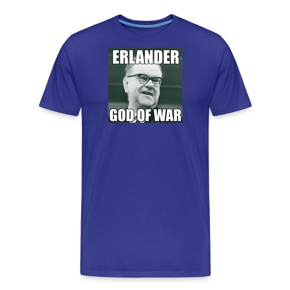 Erlander – God of War (ekologisk T-shirt herr-edition) - kungsblå