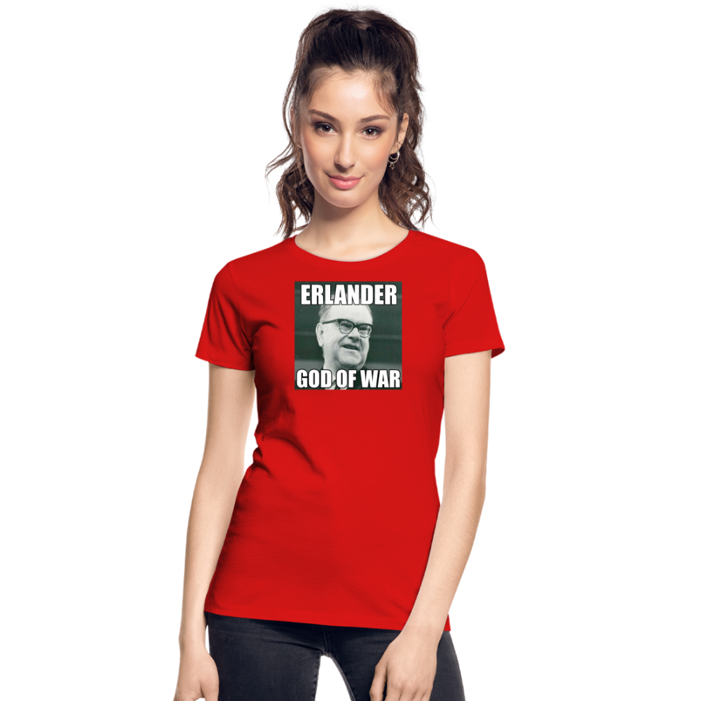 Erlander – God of War (ekologisk T-shirt herr-edition) - röd
