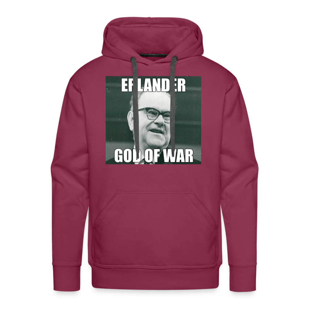 Erlander – God of War (premiumluvtröja herr-edition) - bordeaux