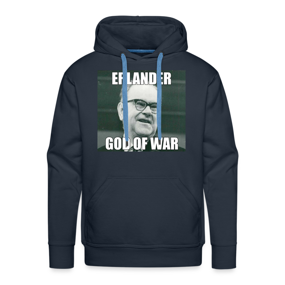 Erlander – God of War (premiumluvtröja herr-edition) - marinblå