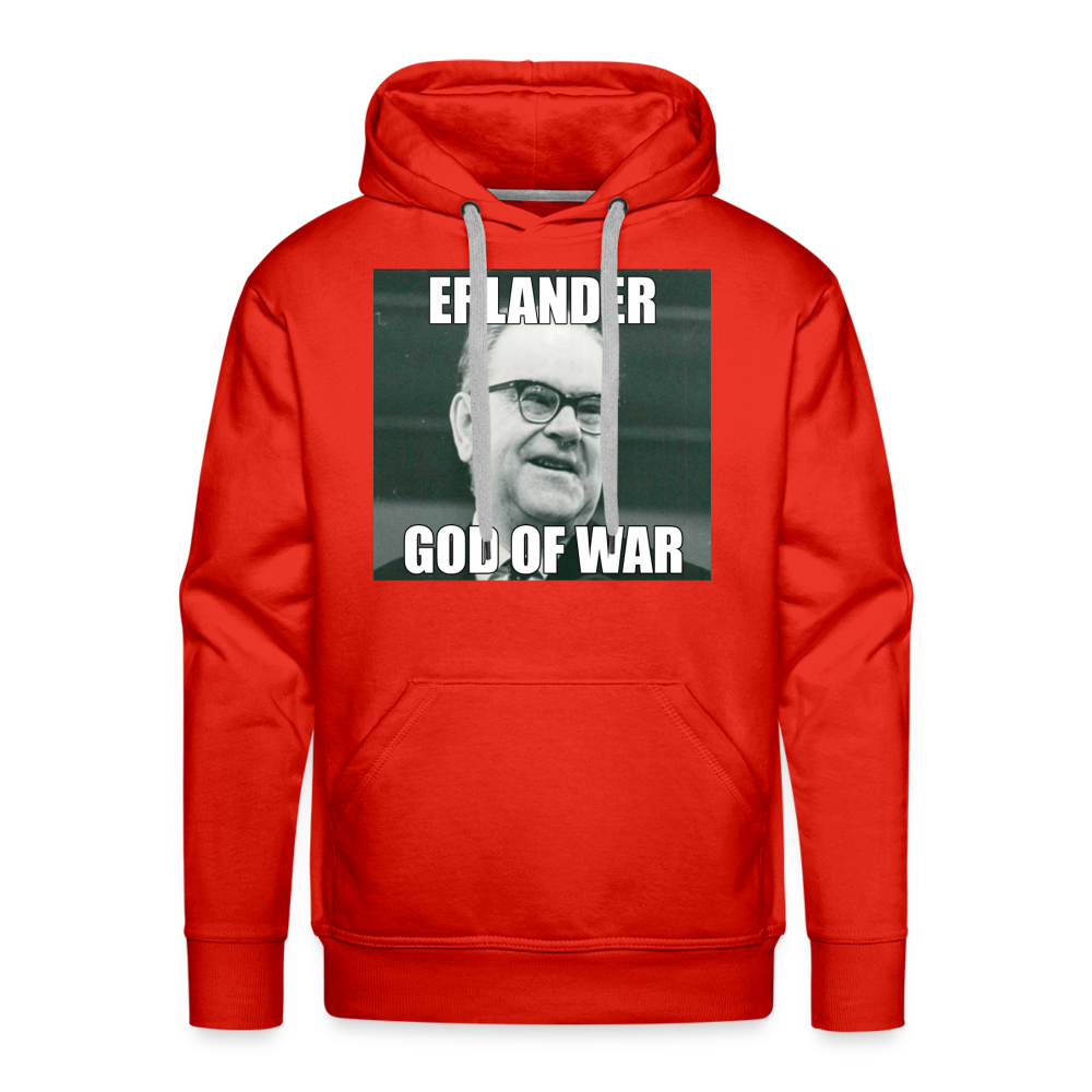 Erlander – God of War (premiumluvtröja herr-edition) - röd