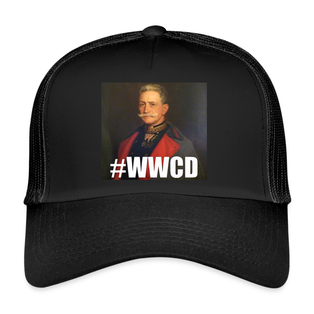 #WWCD (truckerkeps-edition!) - svart/svart