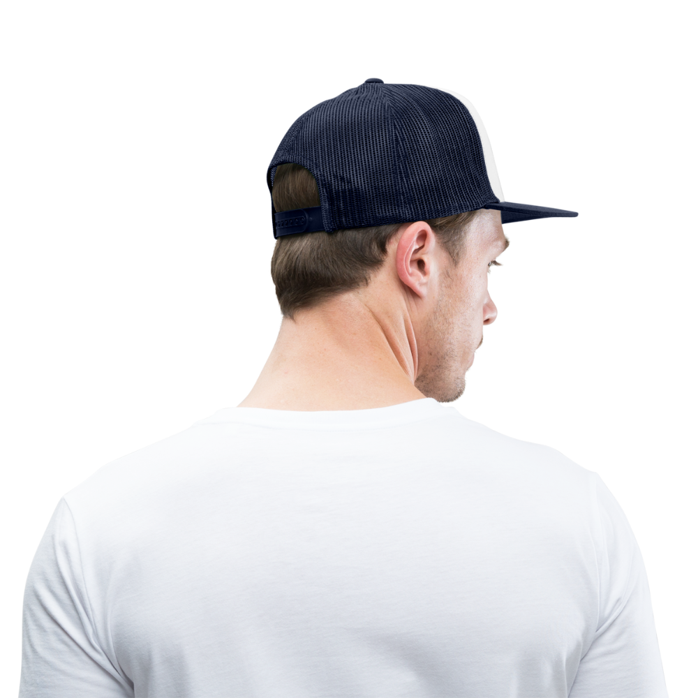 #WWCD (truckerkeps-edition!) - vit/marinblå