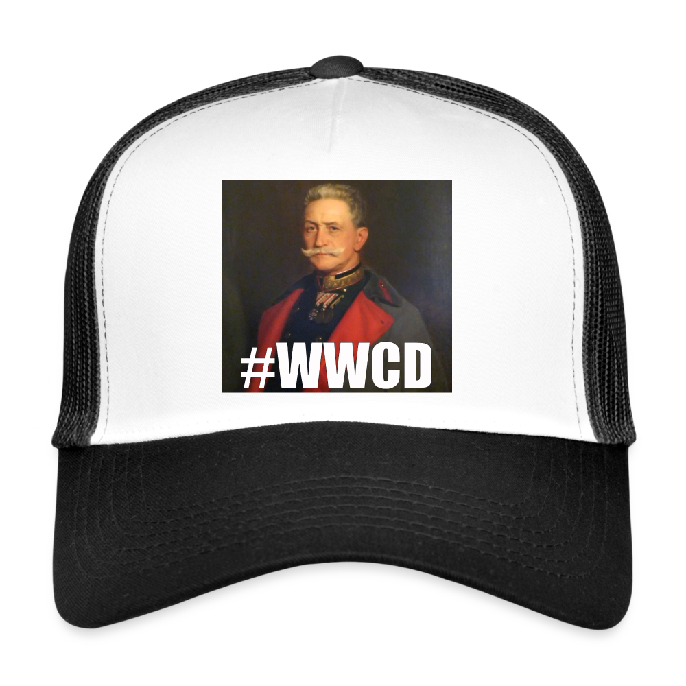 #WWCD (truckerkeps-edition!) - vit/svart