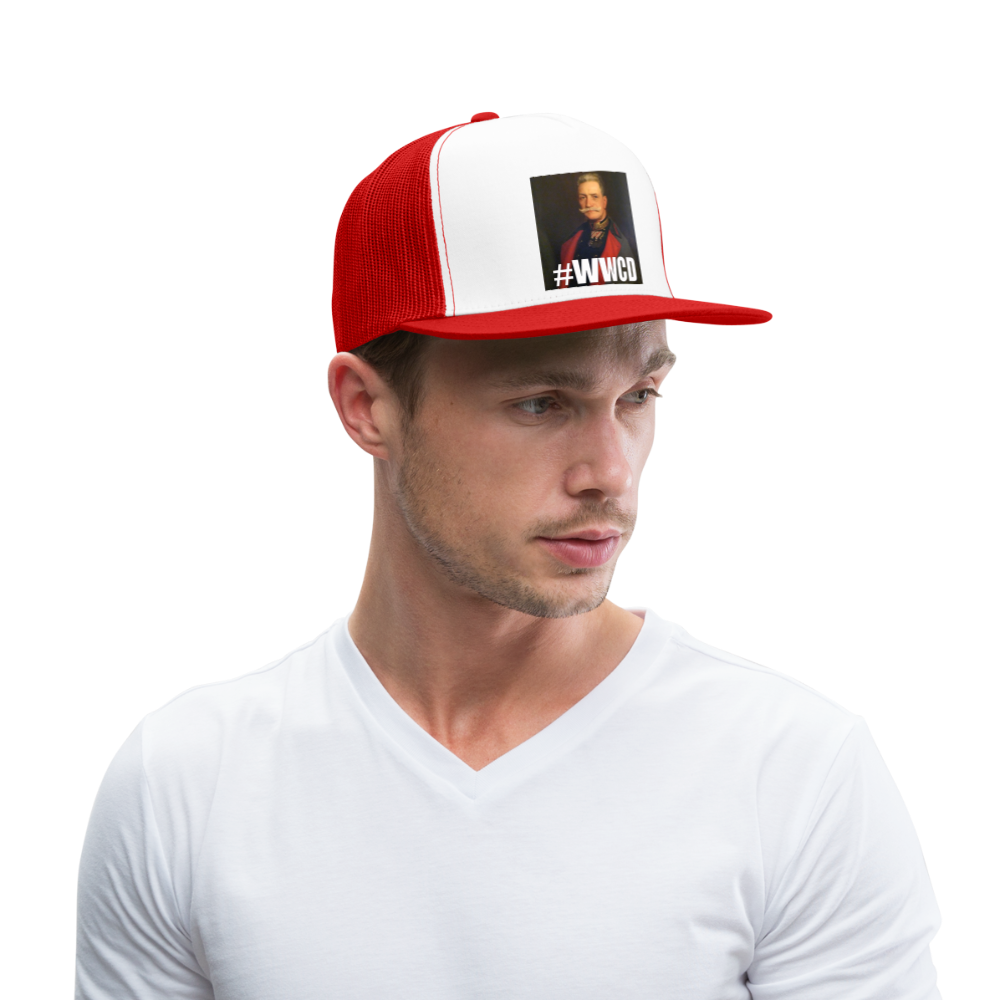 #WWCD (truckerkeps-edition!) - vit/röd
