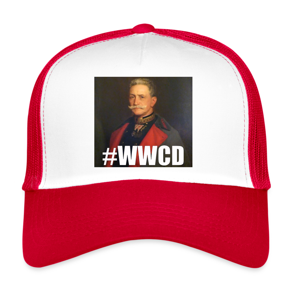#WWCD (truckerkeps-edition!) - vit/röd