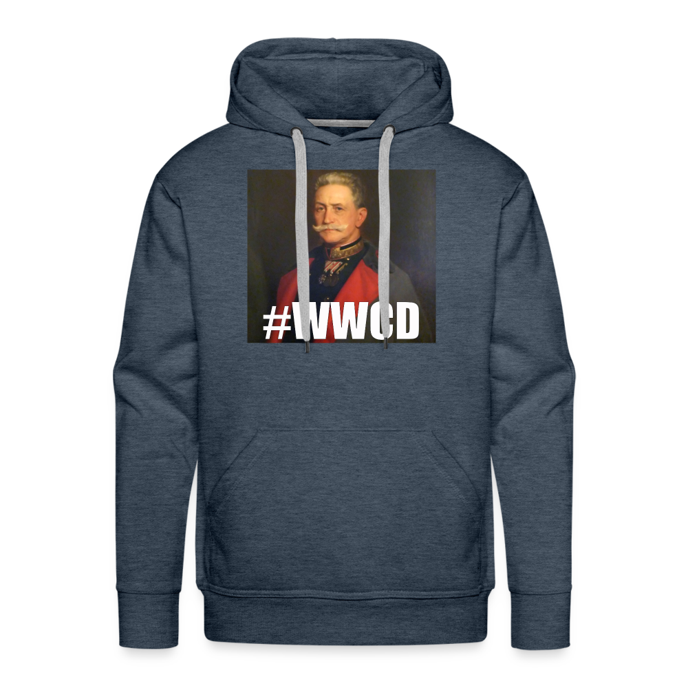 #WWCD (premiumluvtröja herr-edition) - jeansblå