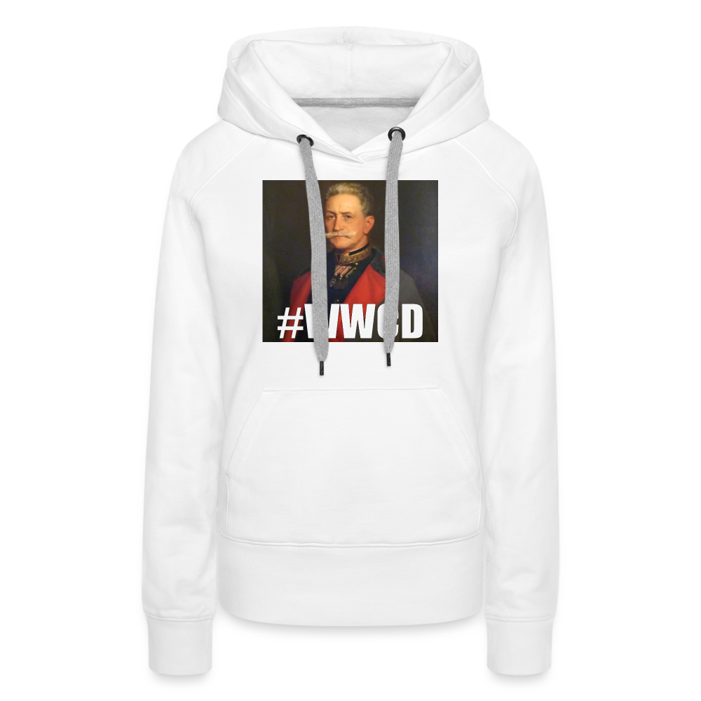 #WWCD (premiumluvtröja dam-edition) - vit