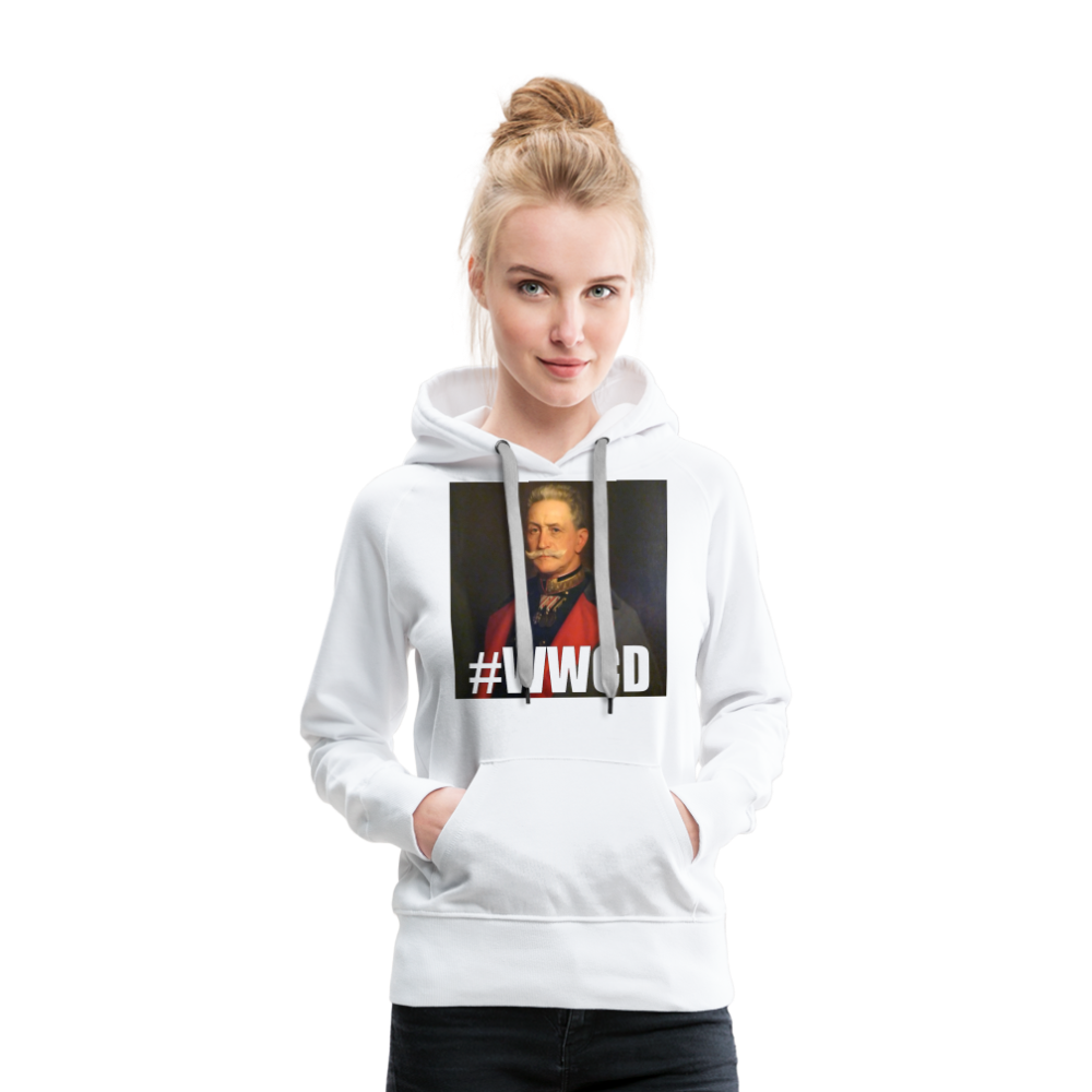 #WWCD (premiumluvtröja dam-edition) - vit