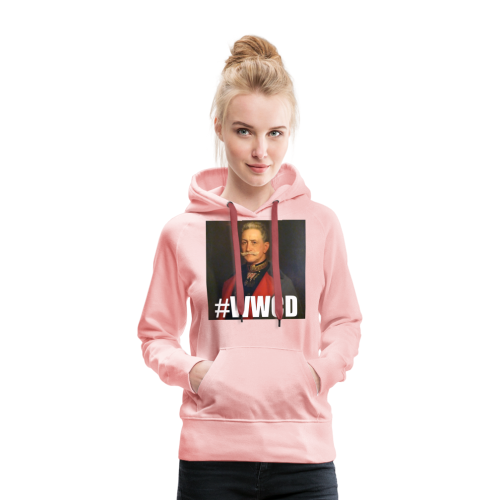#WWCD (premiumluvtröja dam-edition) - kristallrosa