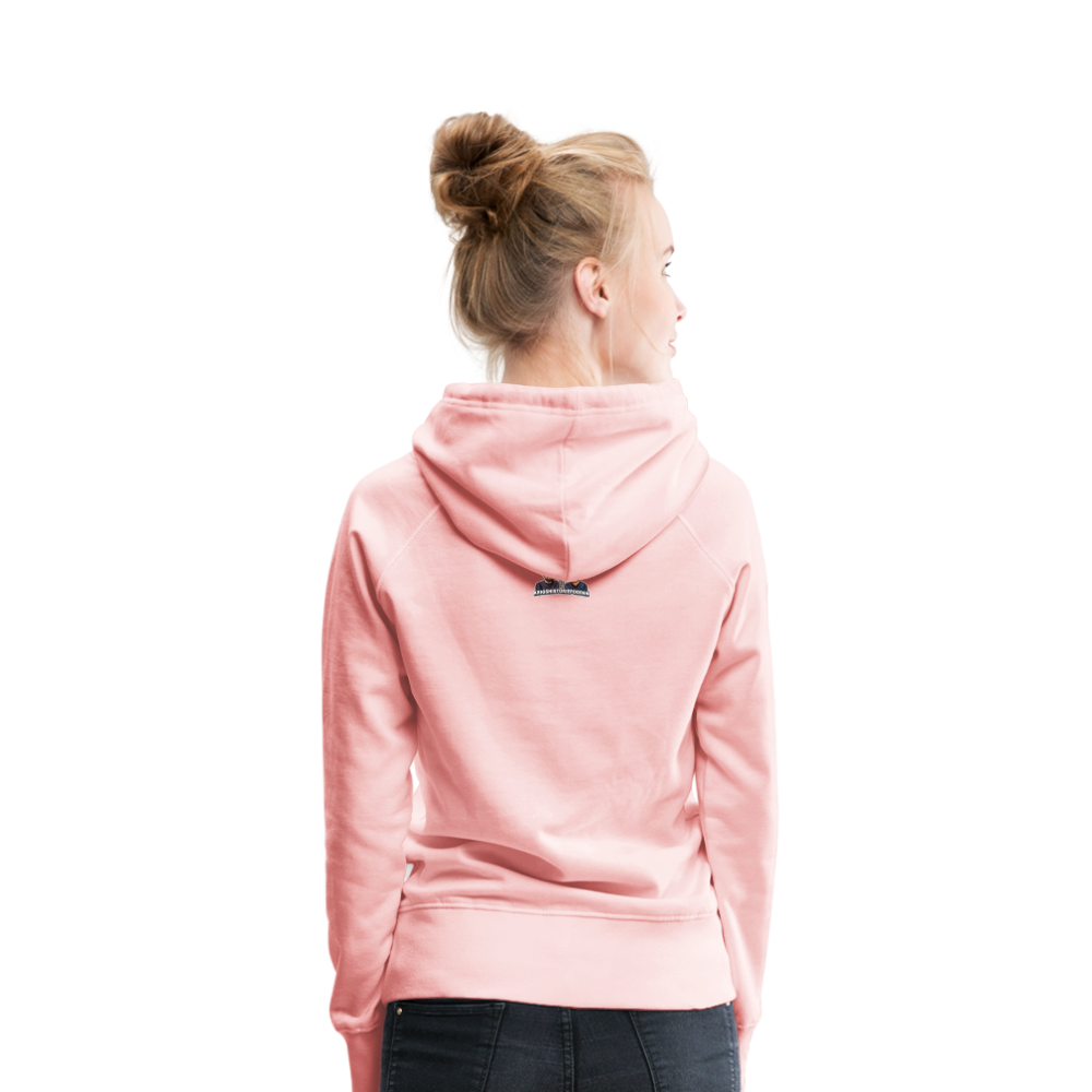 #WWCD (premiumluvtröja dam-edition) - kristallrosa