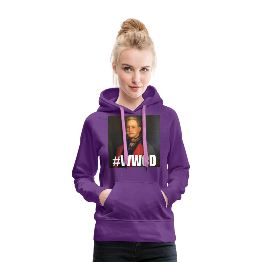 #WWCD (premiumluvtröja dam-edition) - lila