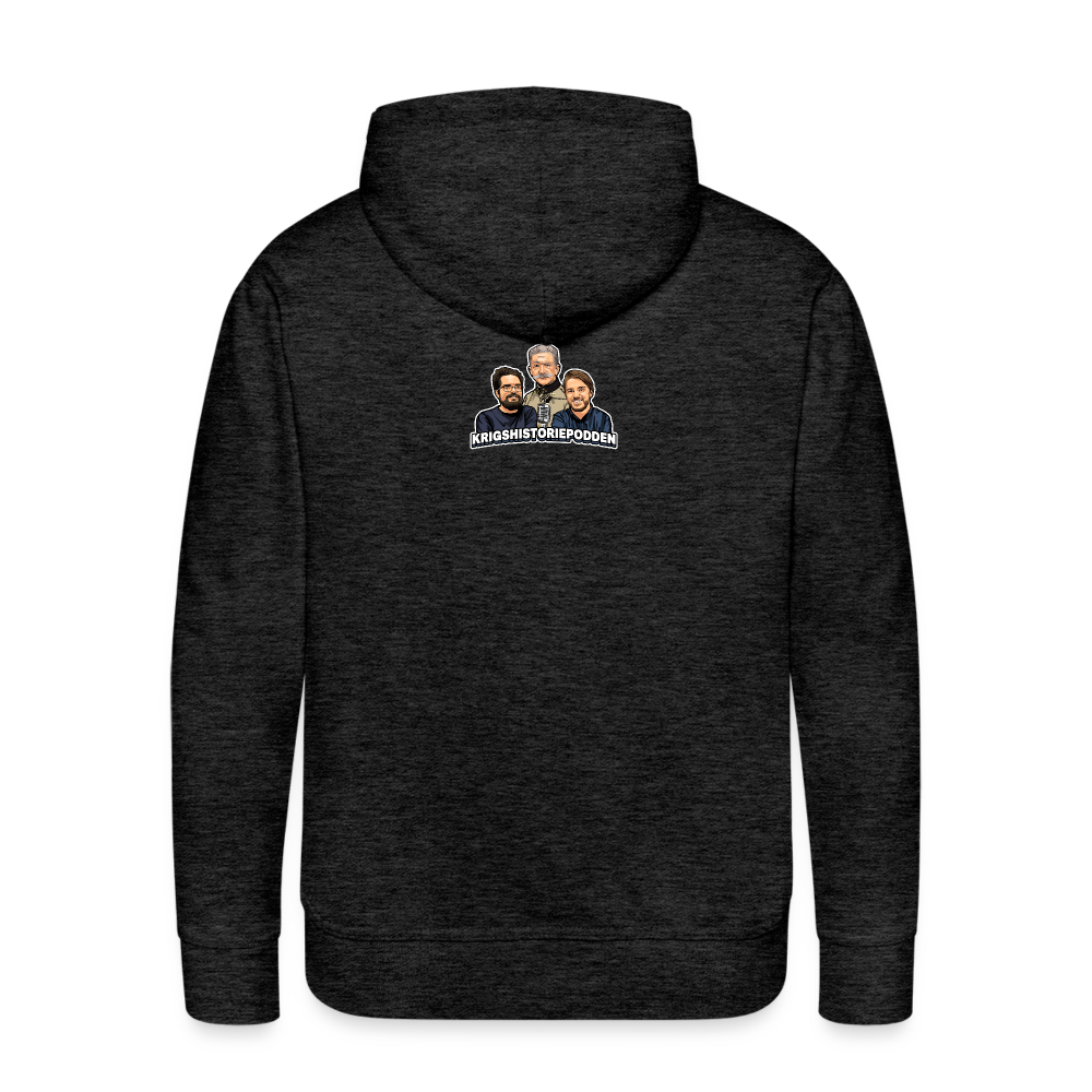 Premiumluvtröja herr - kolgrå