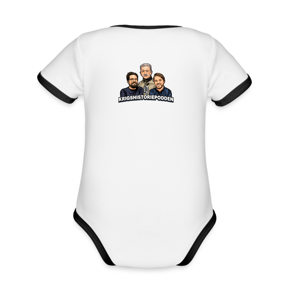 Lägg ner fem dagis – köp en Viggen! (babybody-edition) - vit/svart