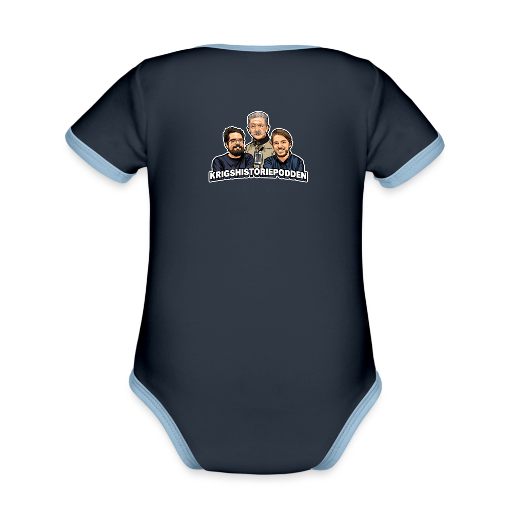 Lägg ner fem dagis – köp en Viggen! (babybody-edition) - marinblå/himmelsblå
