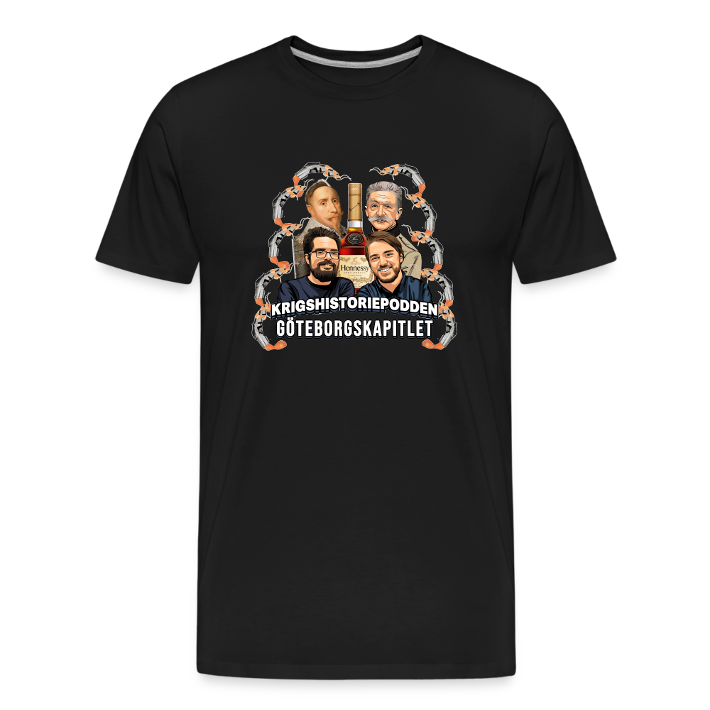 Göteborgskapitlet (ekologisk premium-T-shirt herr-edition) - svart