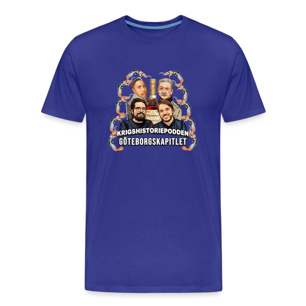 Göteborgskapitlet (ekologisk premium-T-shirt herr-edition) - kungsblå