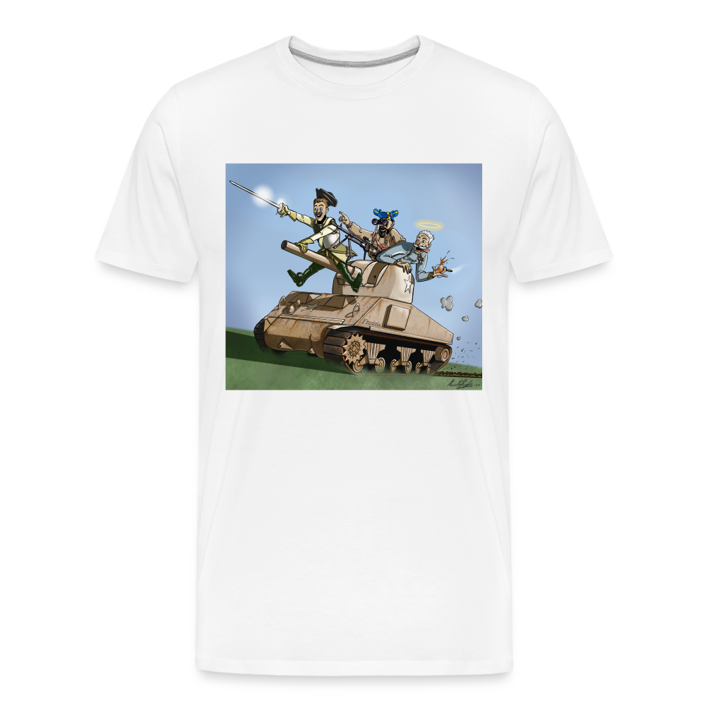 Sankt Conrads lärjungar (ekologisk premium-T-shirt herr-edition) - vit