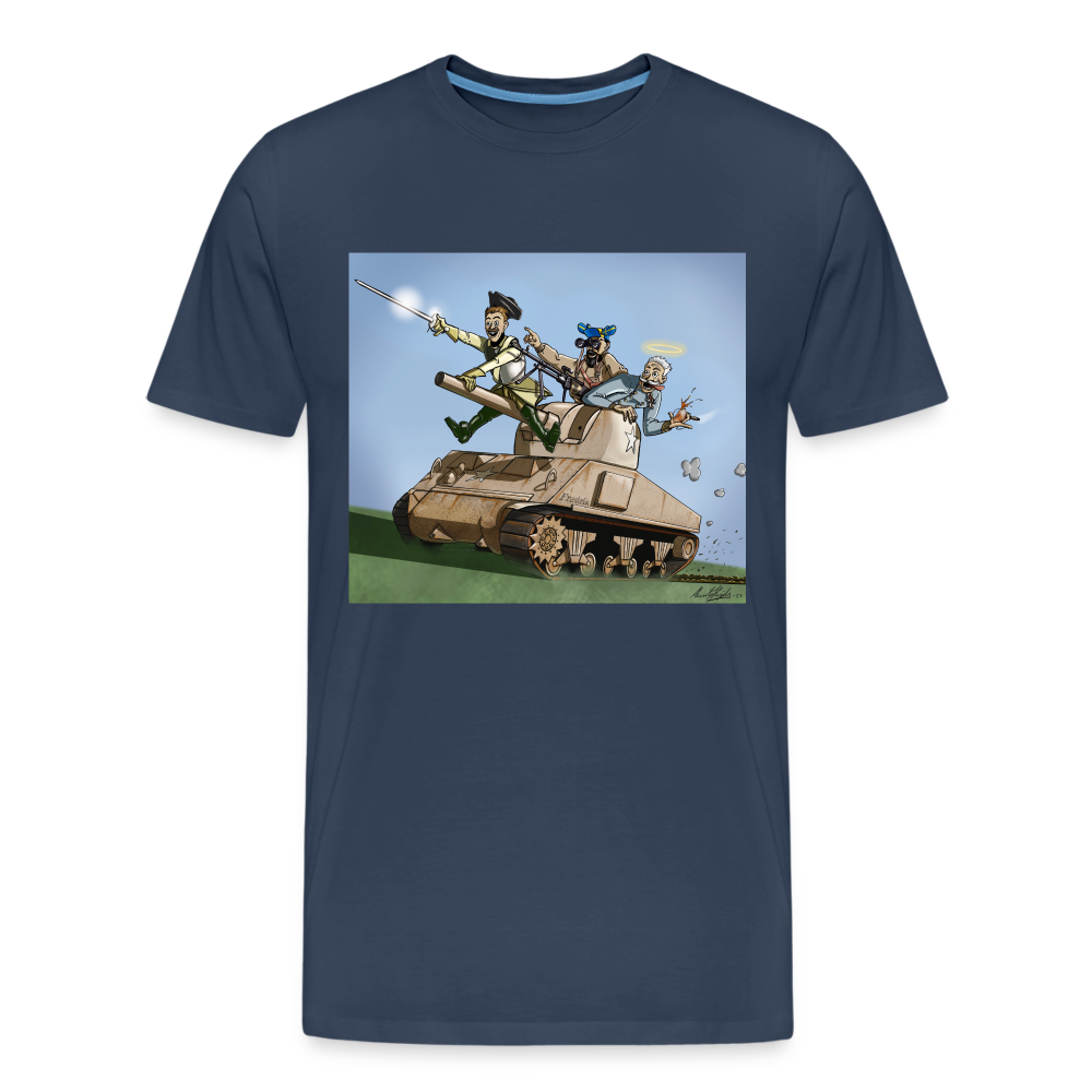 Sankt Conrads lärjungar (ekologisk premium-T-shirt herr-edition) - marinblå