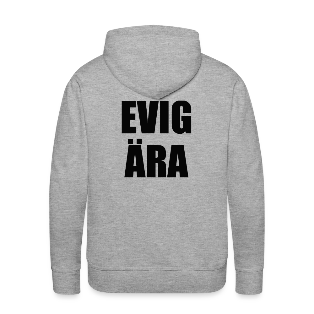 EVIG ÄRA (premiumluvtröja herr-edition) - gråmelerad