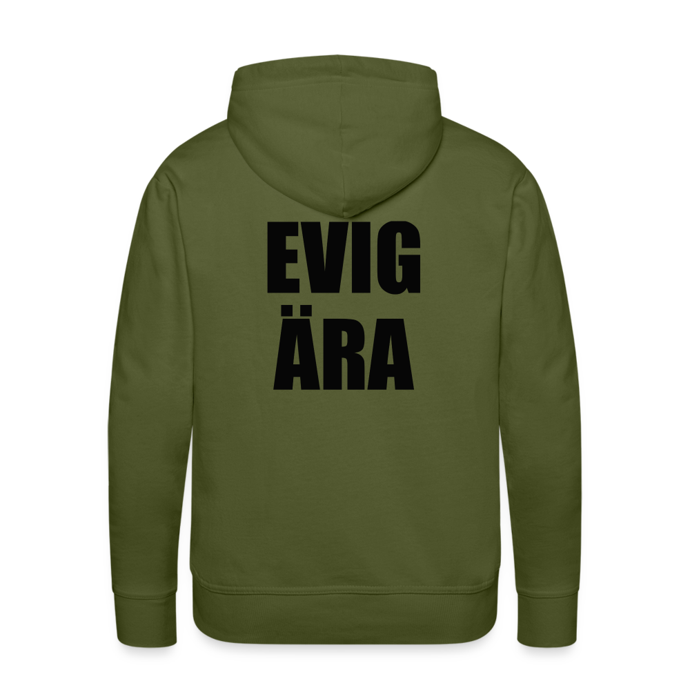 EVIG ÄRA (premiumluvtröja herr-edition) - olivgrön