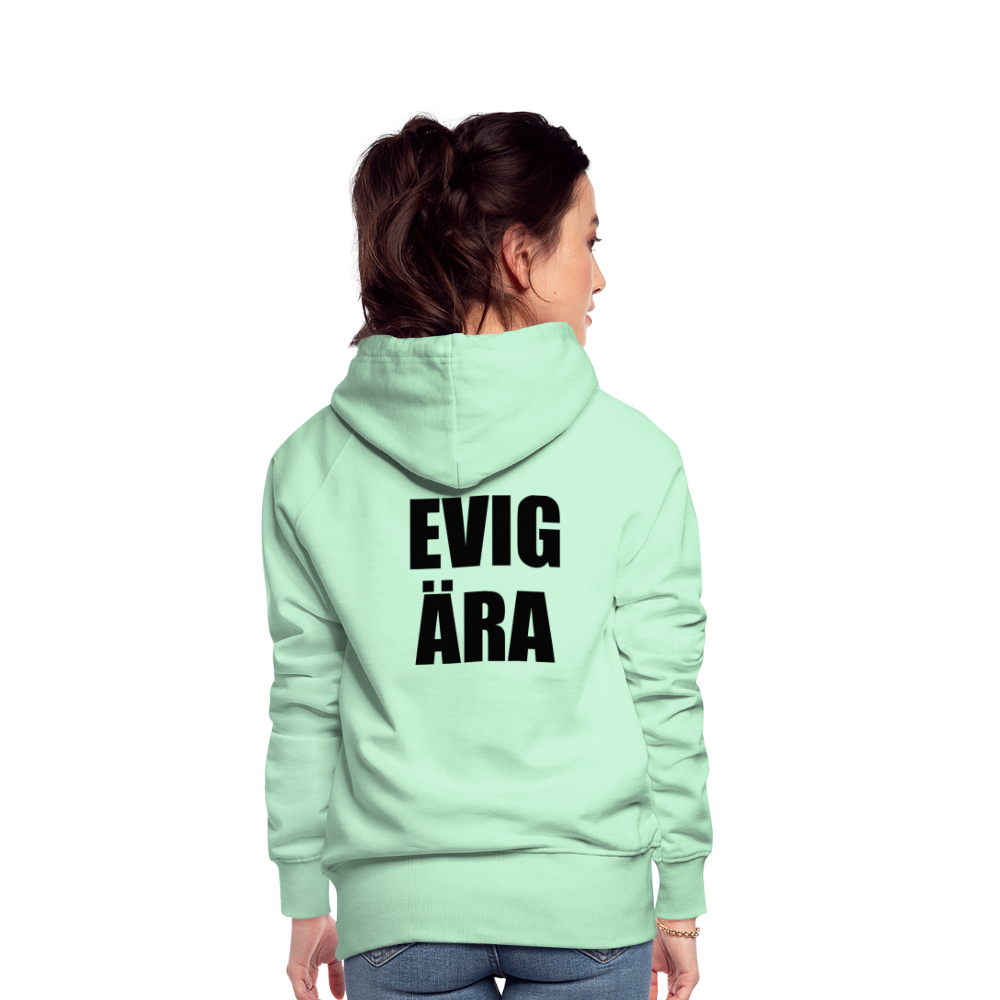 EVIG ÄRA (premiumluvtröja dam-edition) - ljus mintgrön