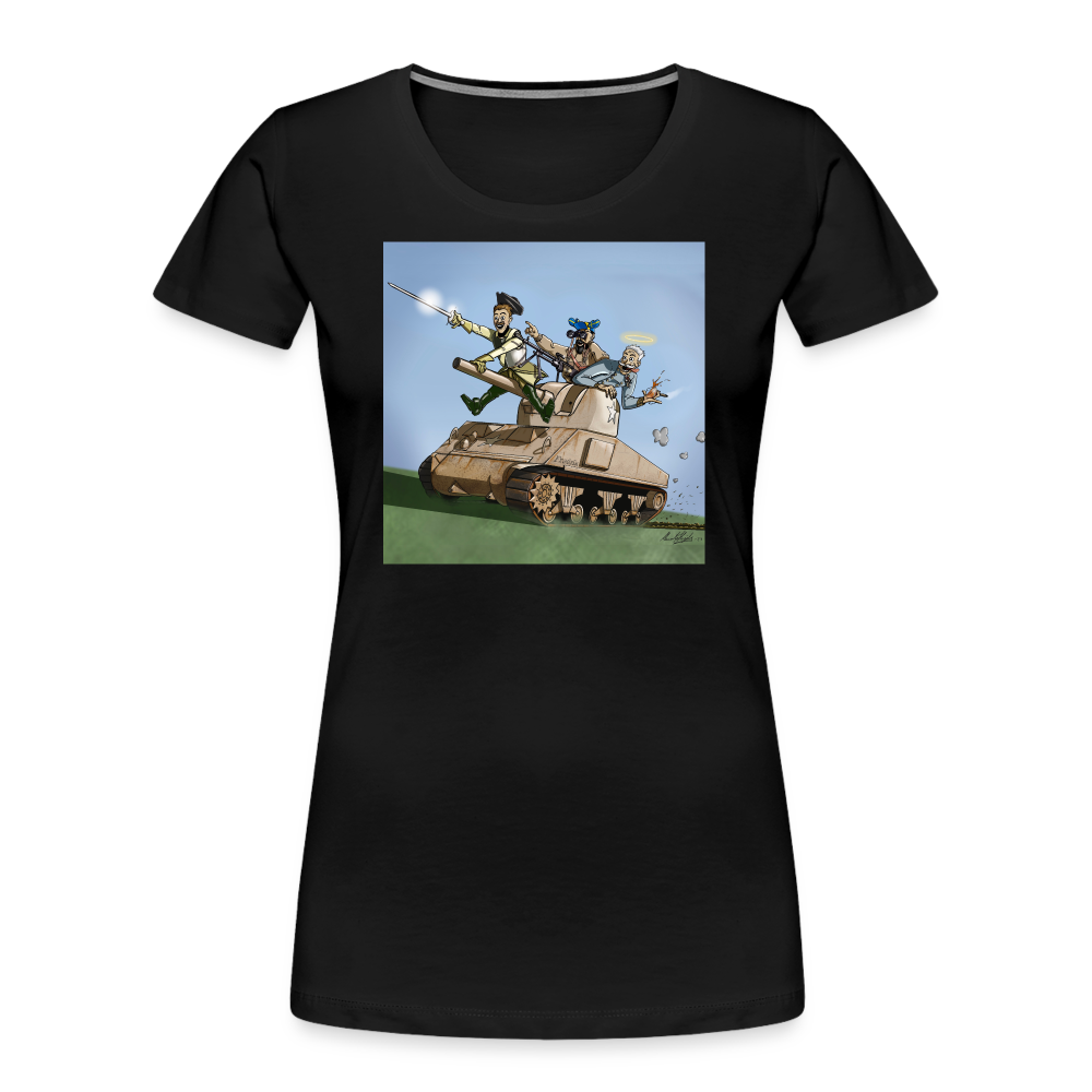 Sankt Conrads lärjungar (ekologisk premium-T-shirt dam-edition) - svart