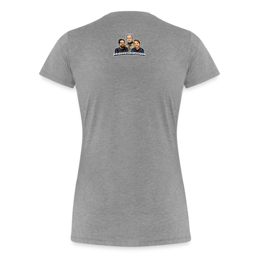 Sankt Conrads lärjungar (ekologisk premium-T-shirt dam-edition) - gråmelerad