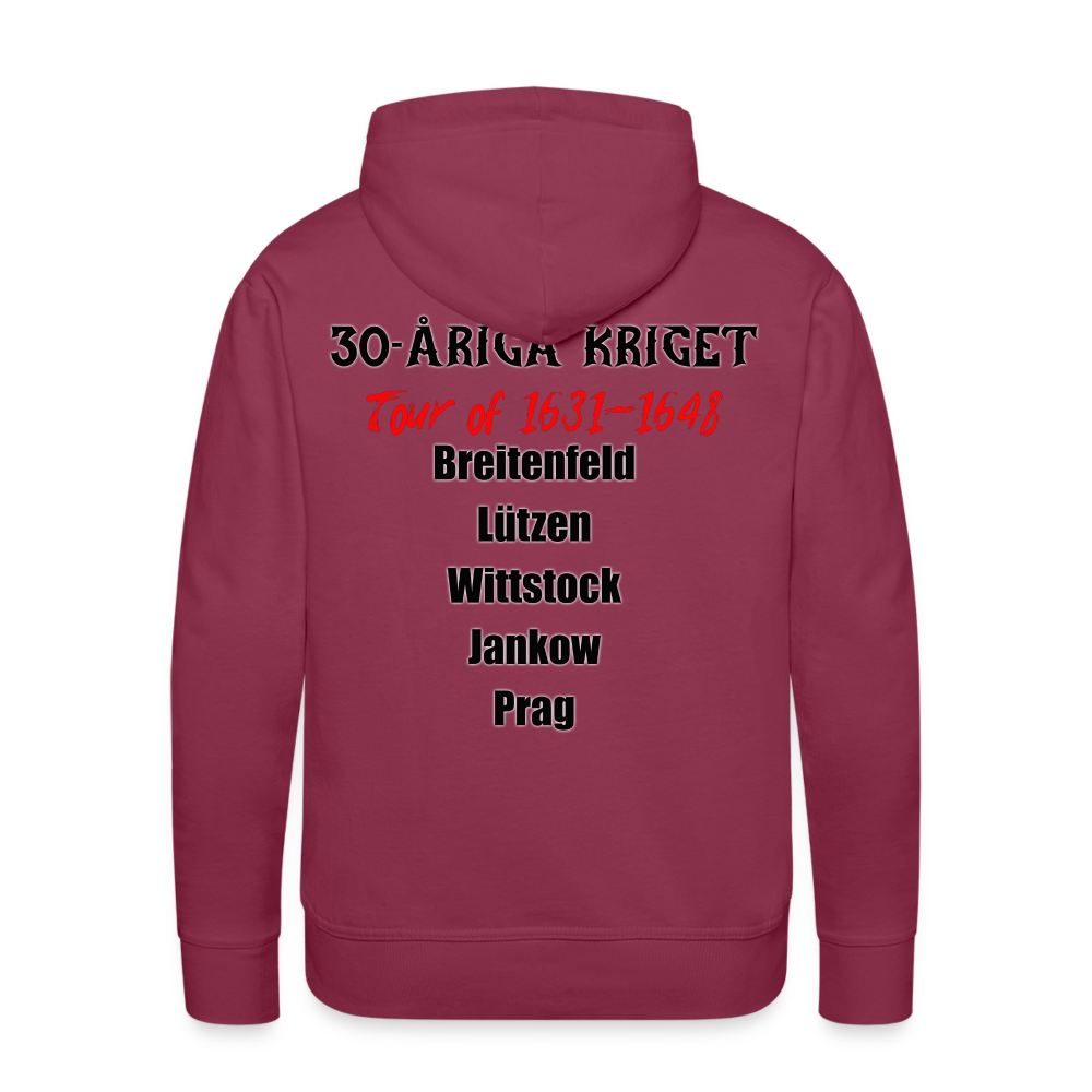 30-åriga kriget on otur (premiumluvtröja herr-edition) - bordeaux