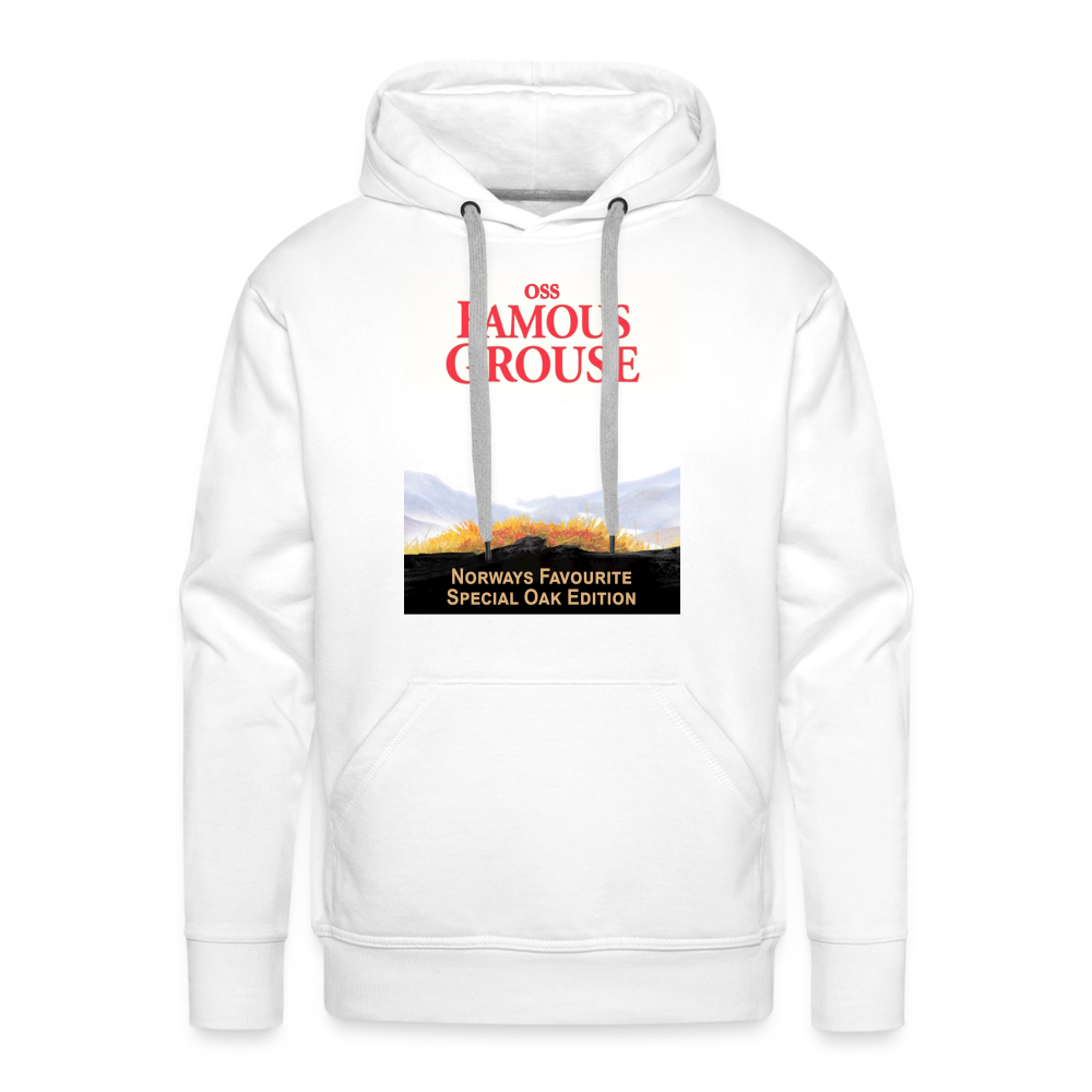 Famous Grouse (premiumluvtröja herr-edition) - vit