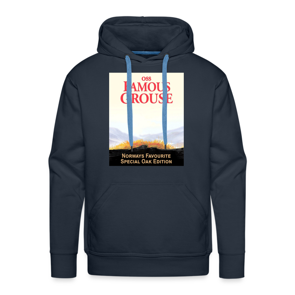 Famous Grouse (premiumluvtröja herr-edition) - marinblå