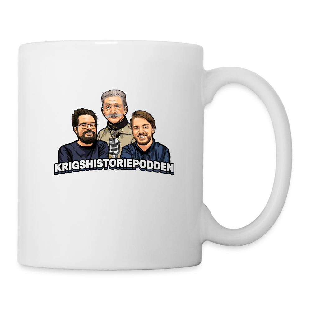 30-åriga kriget on tour (mugg-edition) - vit