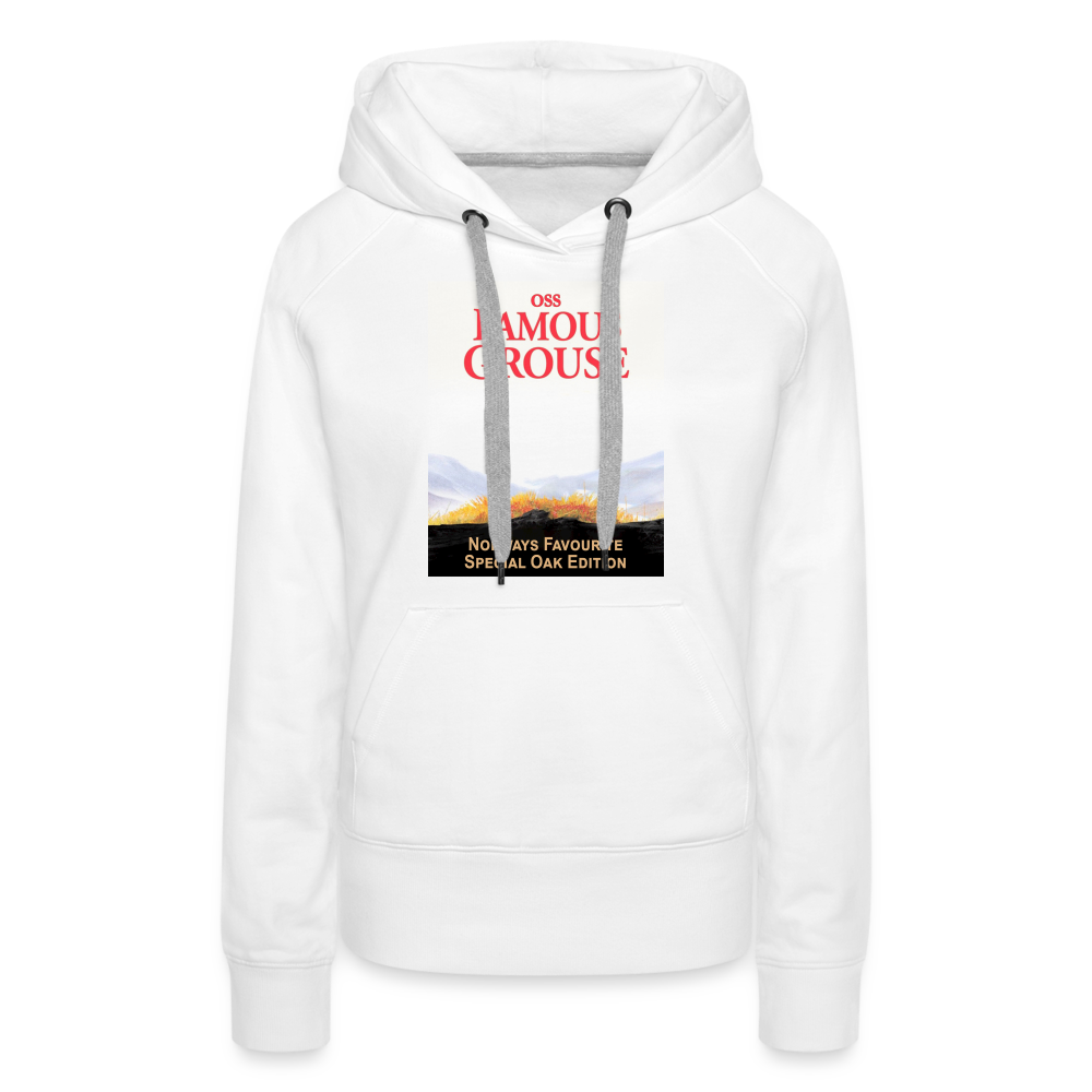 Famous Grouse (premiumluvtröja dam-edition) - vit