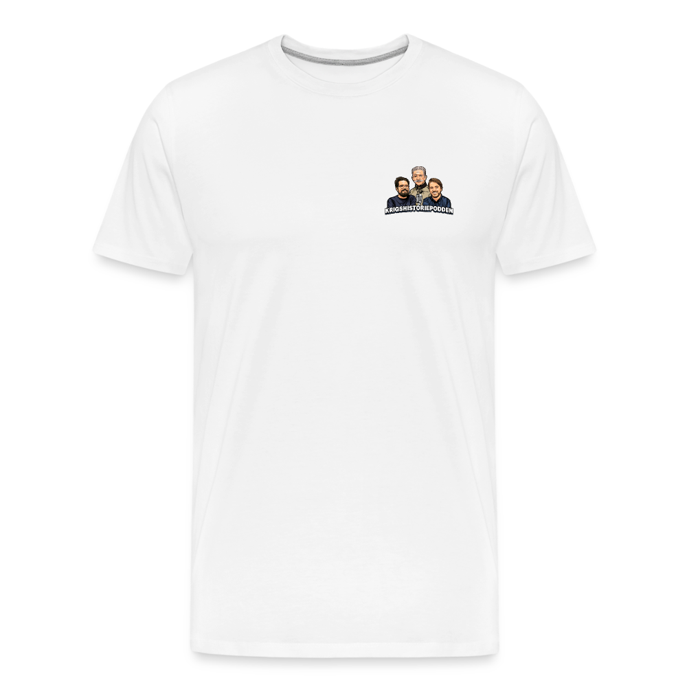 Gina von Reininghaus (ekologisk premium-T-shirt herr-edition) - vit