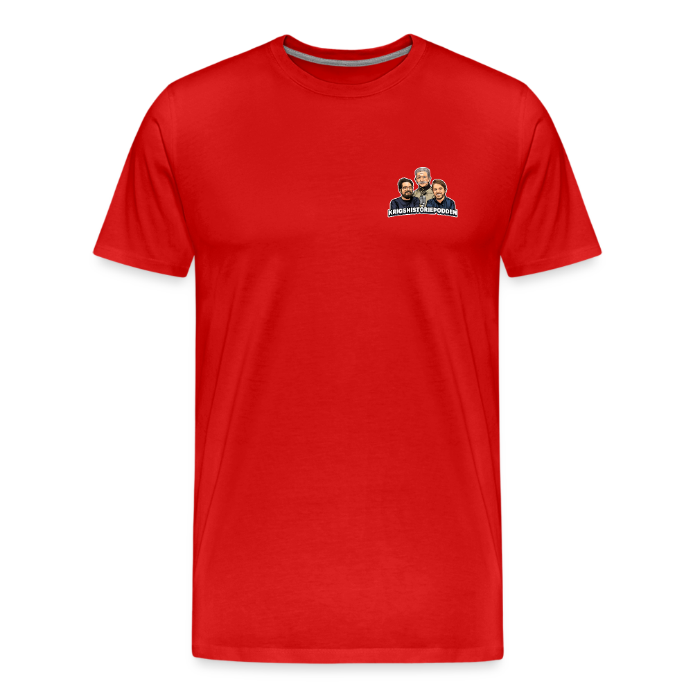 Gina von Reininghaus (ekologisk premium-T-shirt herr-edition) - röd