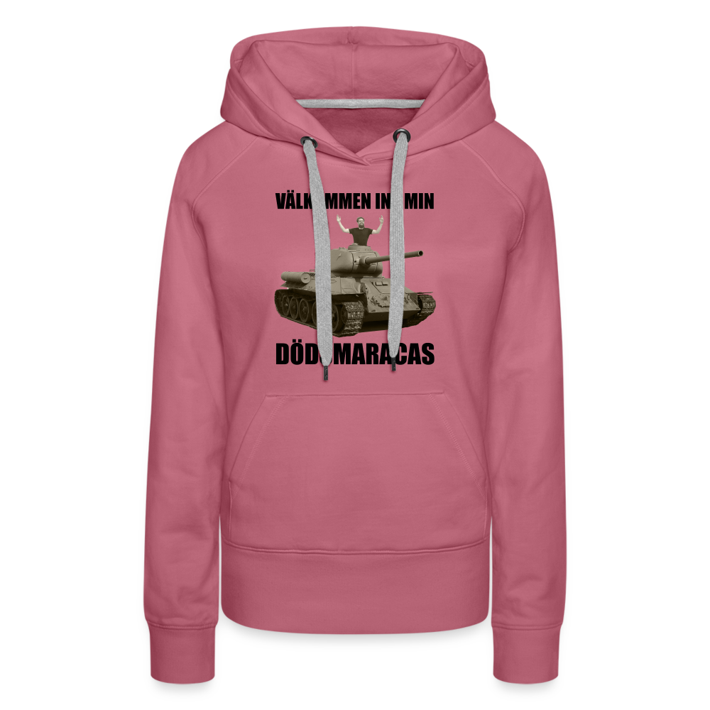 Välkommen in i min dödsmaracas! (Premiumluvtröja dam-edition) - malva