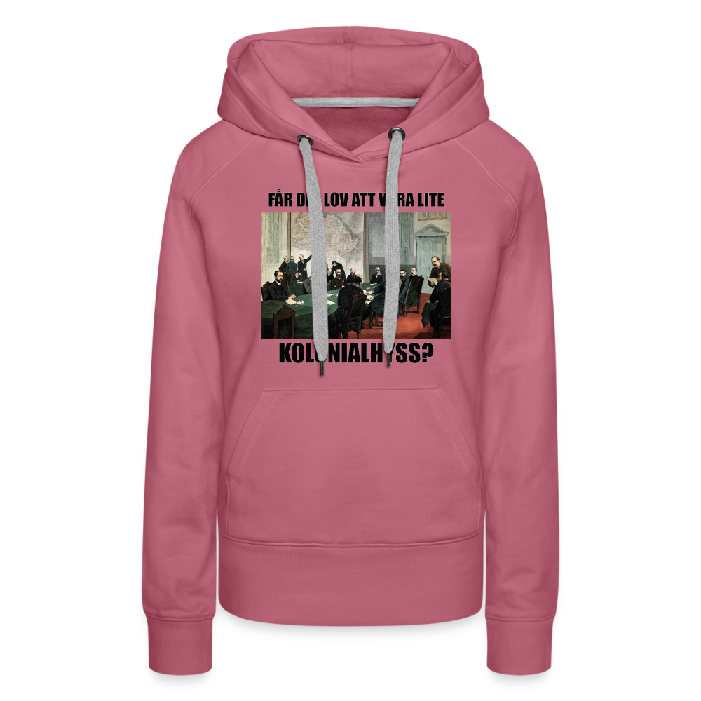 Får det lov att vara lite kolonialhyss? (premiumluvtröja dam-edition) - malva