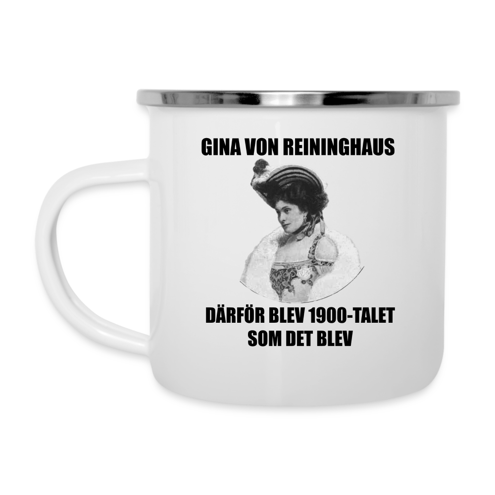 Gina von Reininghaus (emaljmugg-edition) - vit