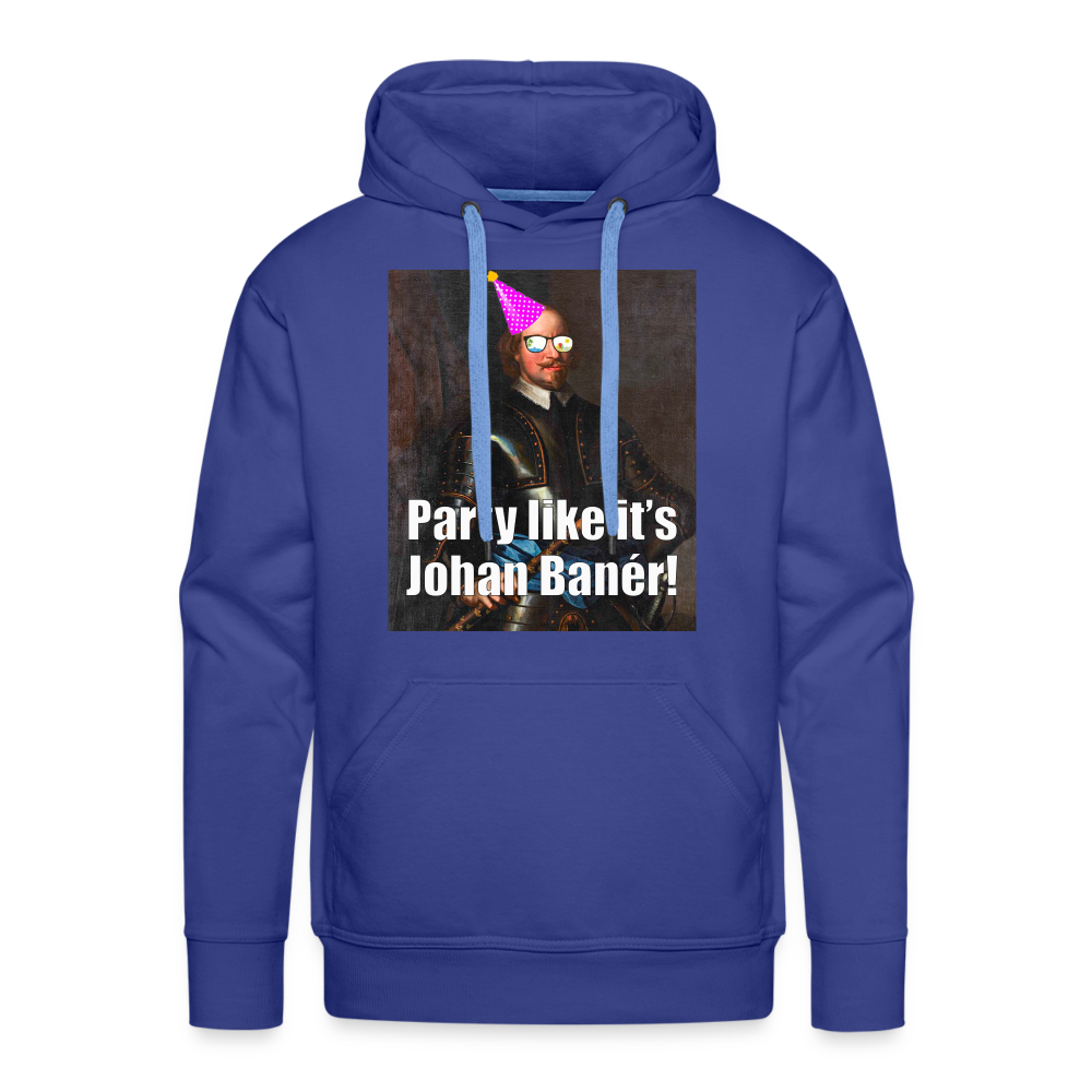 Party like it's Johan Banér! (Premiumluvtröja herr-edition) - kungsblå