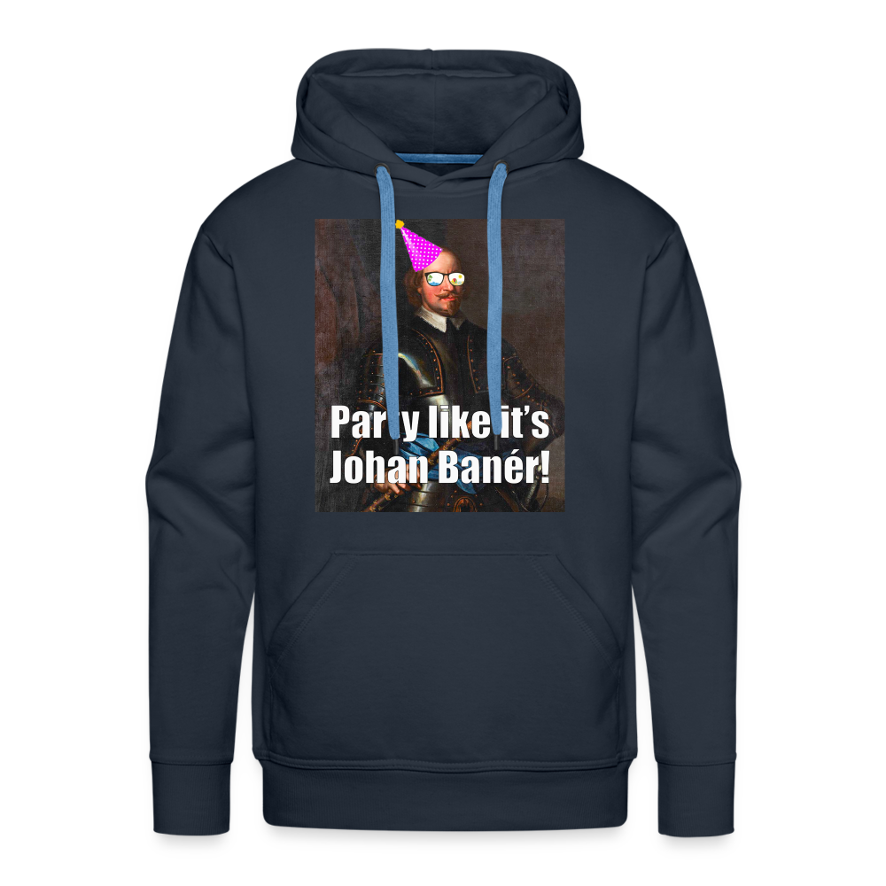Party like it's Johan Banér! (Premiumluvtröja herr-edition) - marinblå