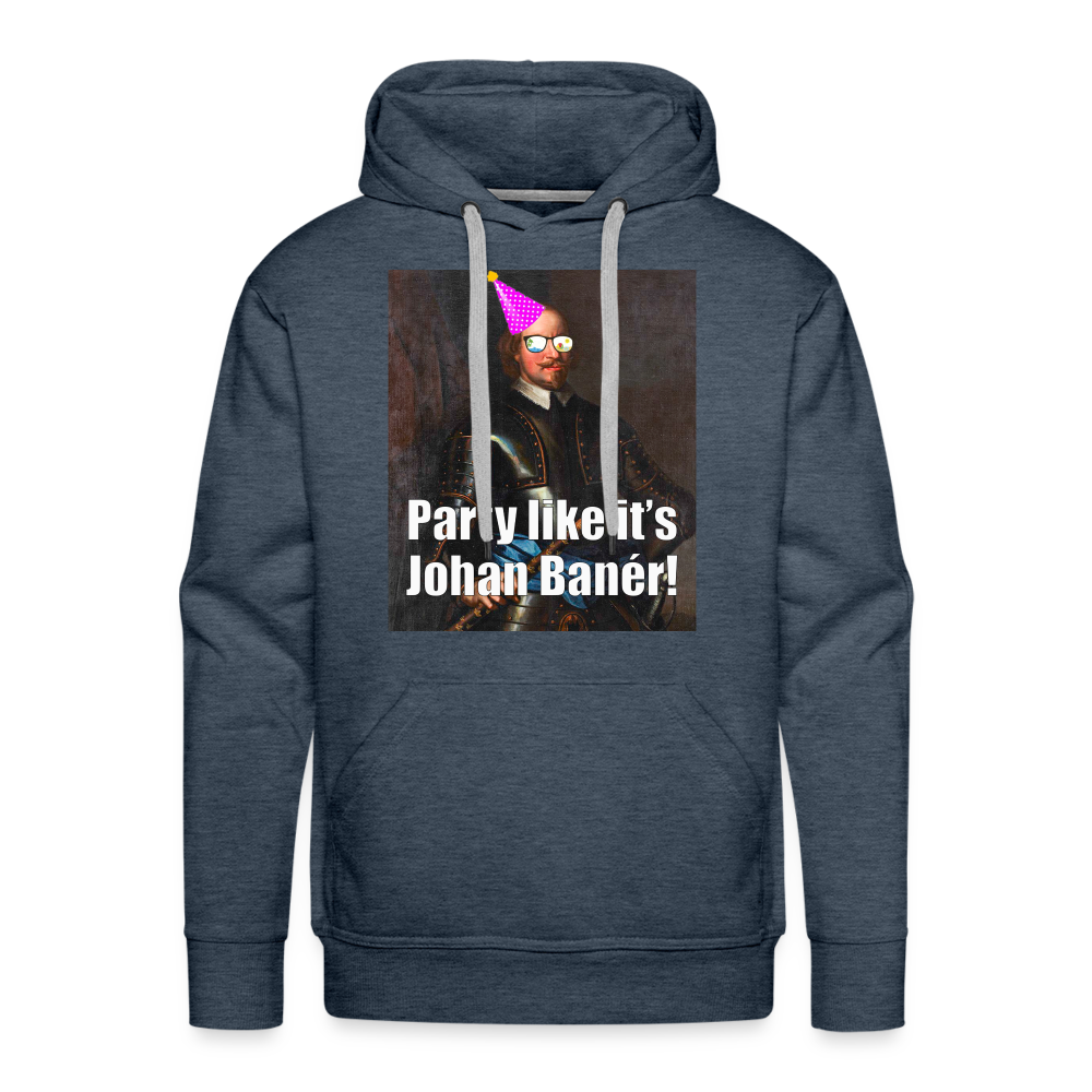 Party like it's Johan Banér! (Premiumluvtröja herr-edition) - jeansblå