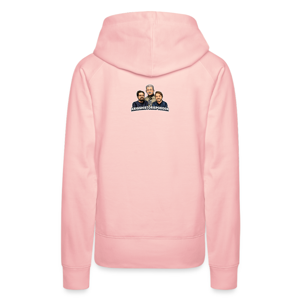 Party like it's Johan Banér! (Premiumluvtröja dam-edition) - kristallrosa