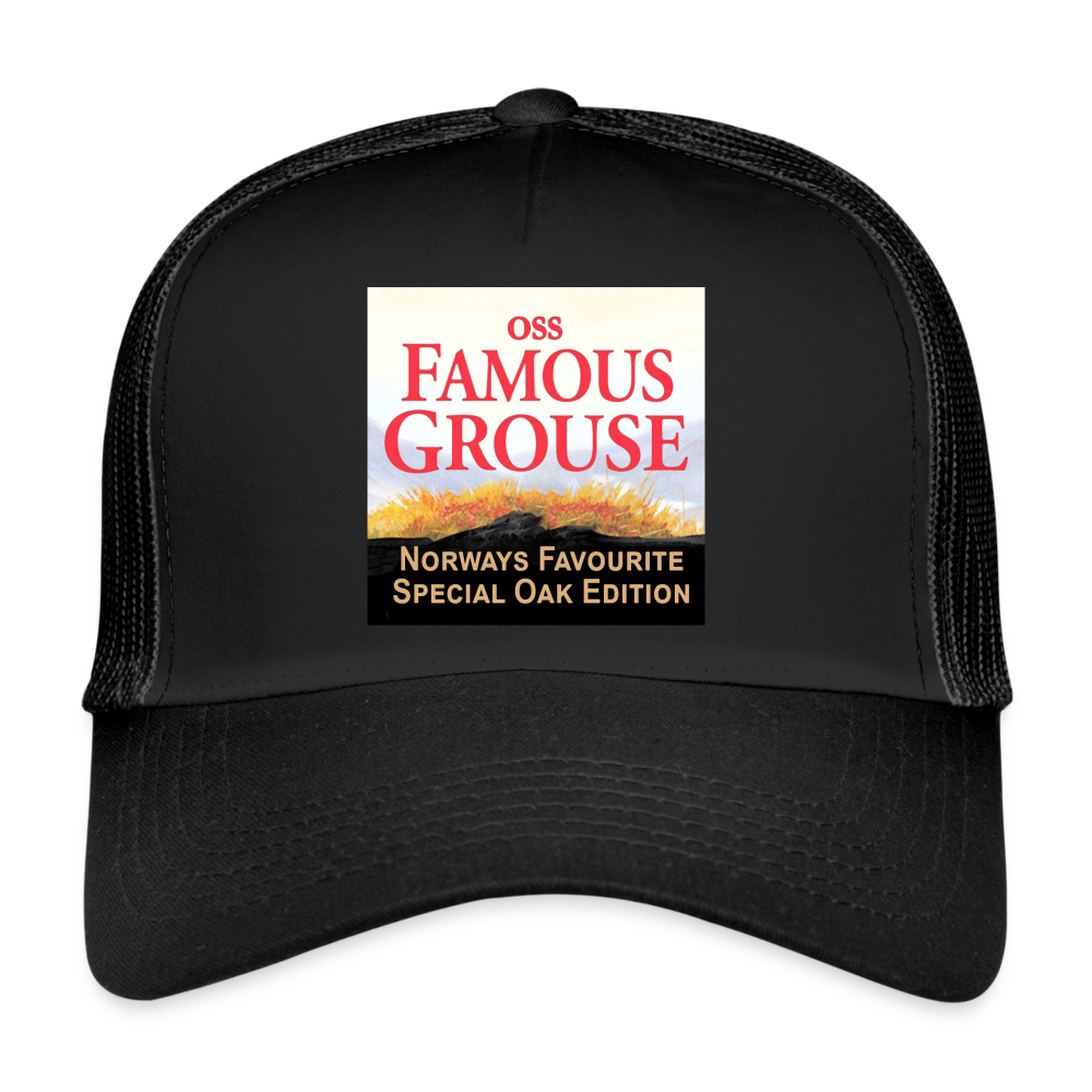 Famous Grouse (truckerkeps-edition) - svart/svart