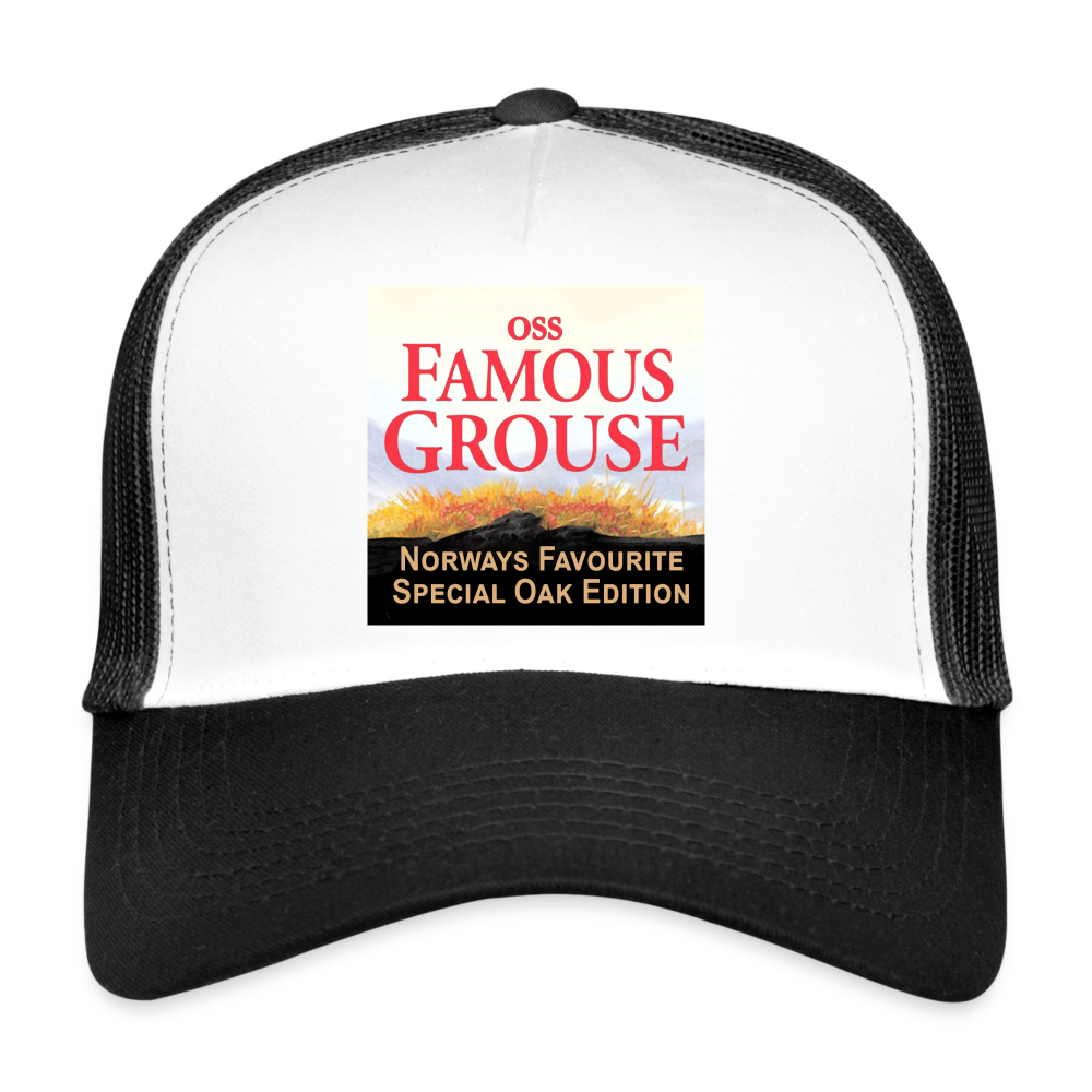 Famous Grouse (truckerkeps-edition) - vit/svart