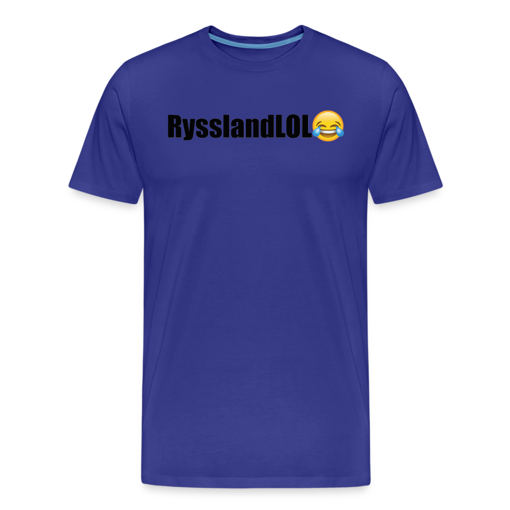RysslandLOL (ekologisk premium-T-shirt herr-edition) - kungsblå