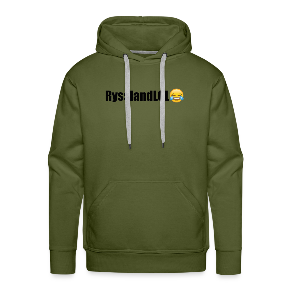RysslandLOL (Premiumluvtröja herr-edition) - olivgrön