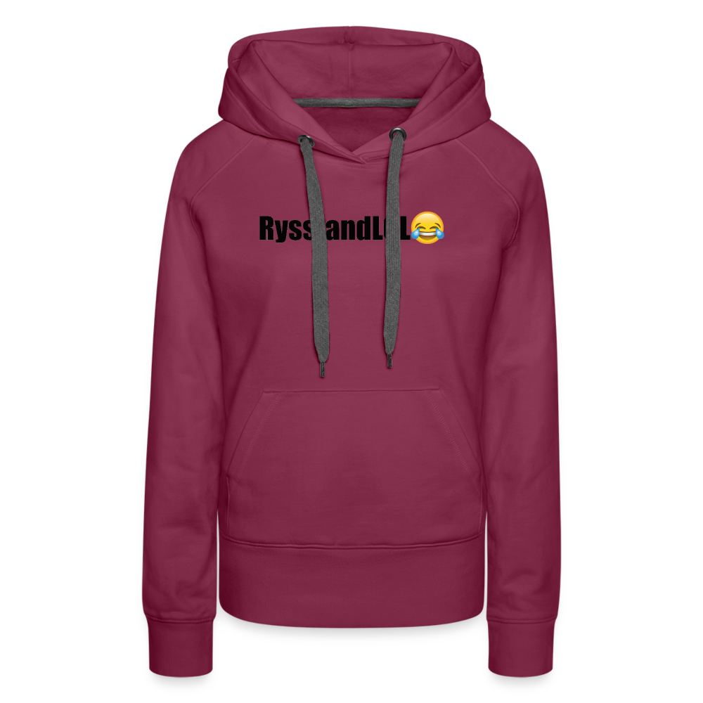 RysslandLOL (Premiumluvtröja dam-edition) - bordeaux